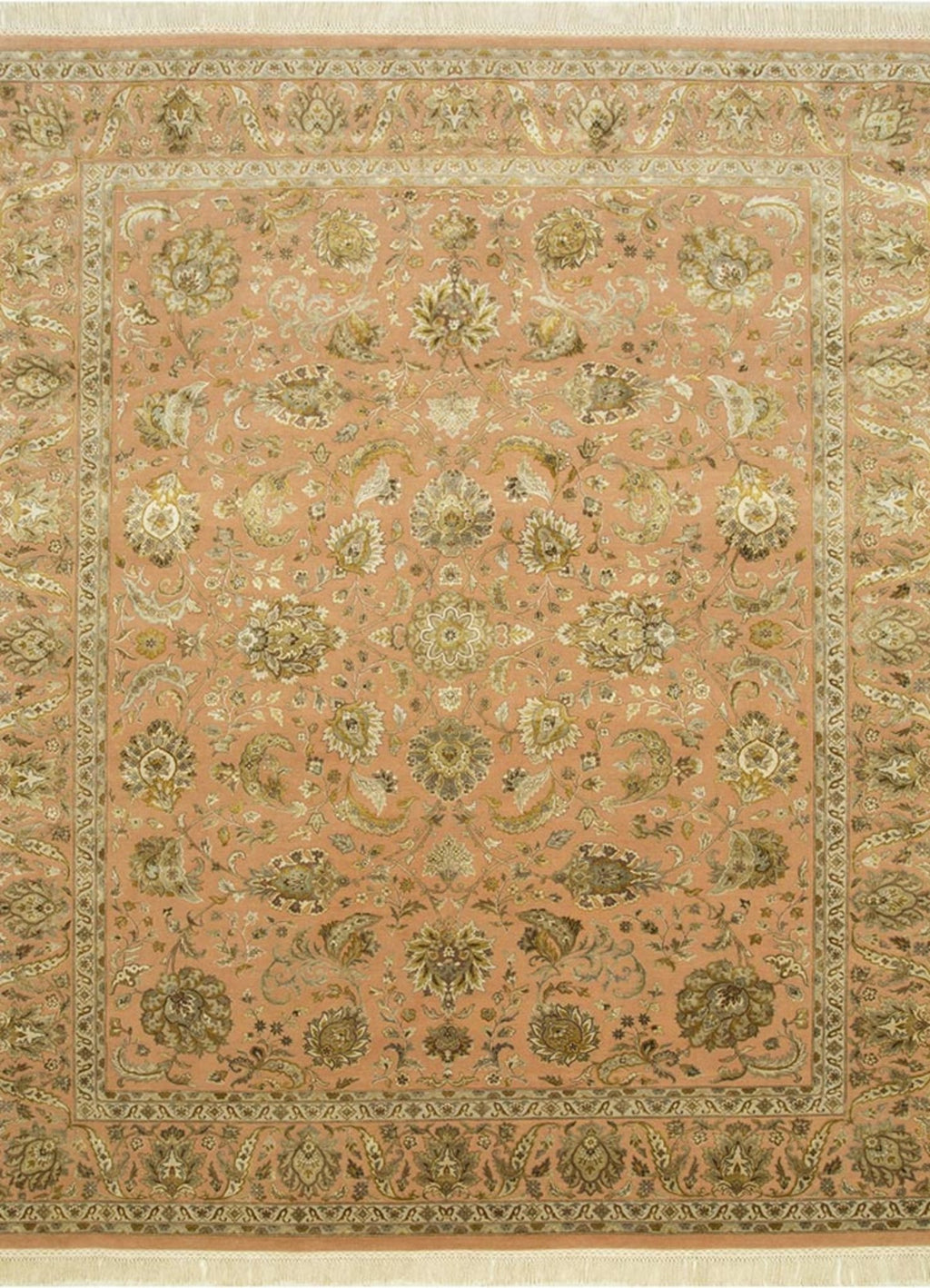 Spectra Peach Bloom Traditional Rug