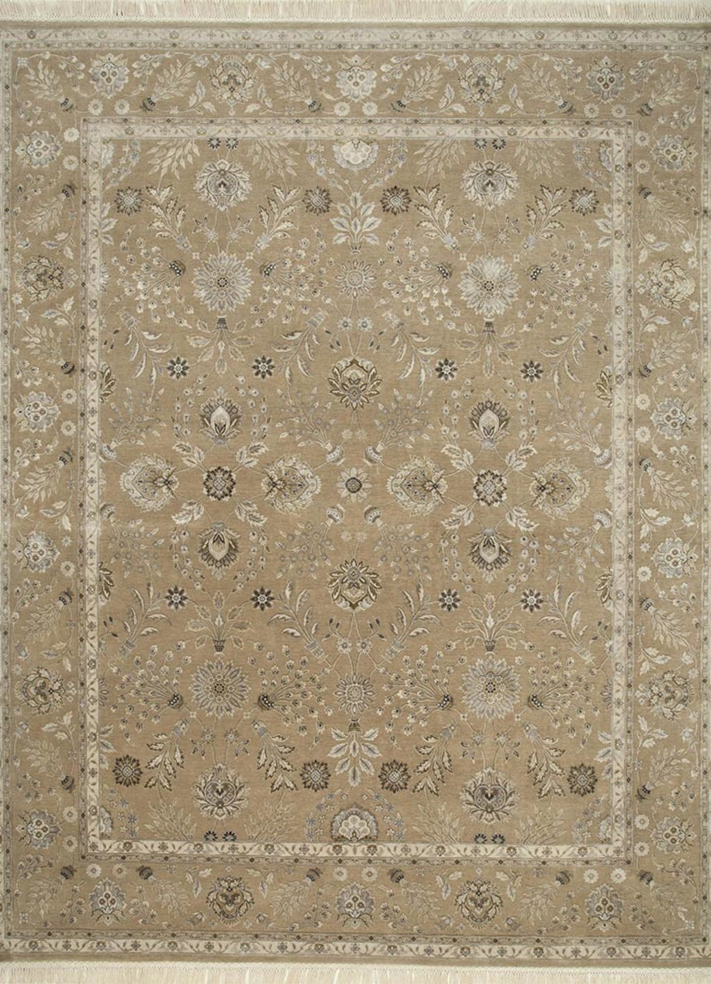 Spectra Medium Tan Traditional Rug