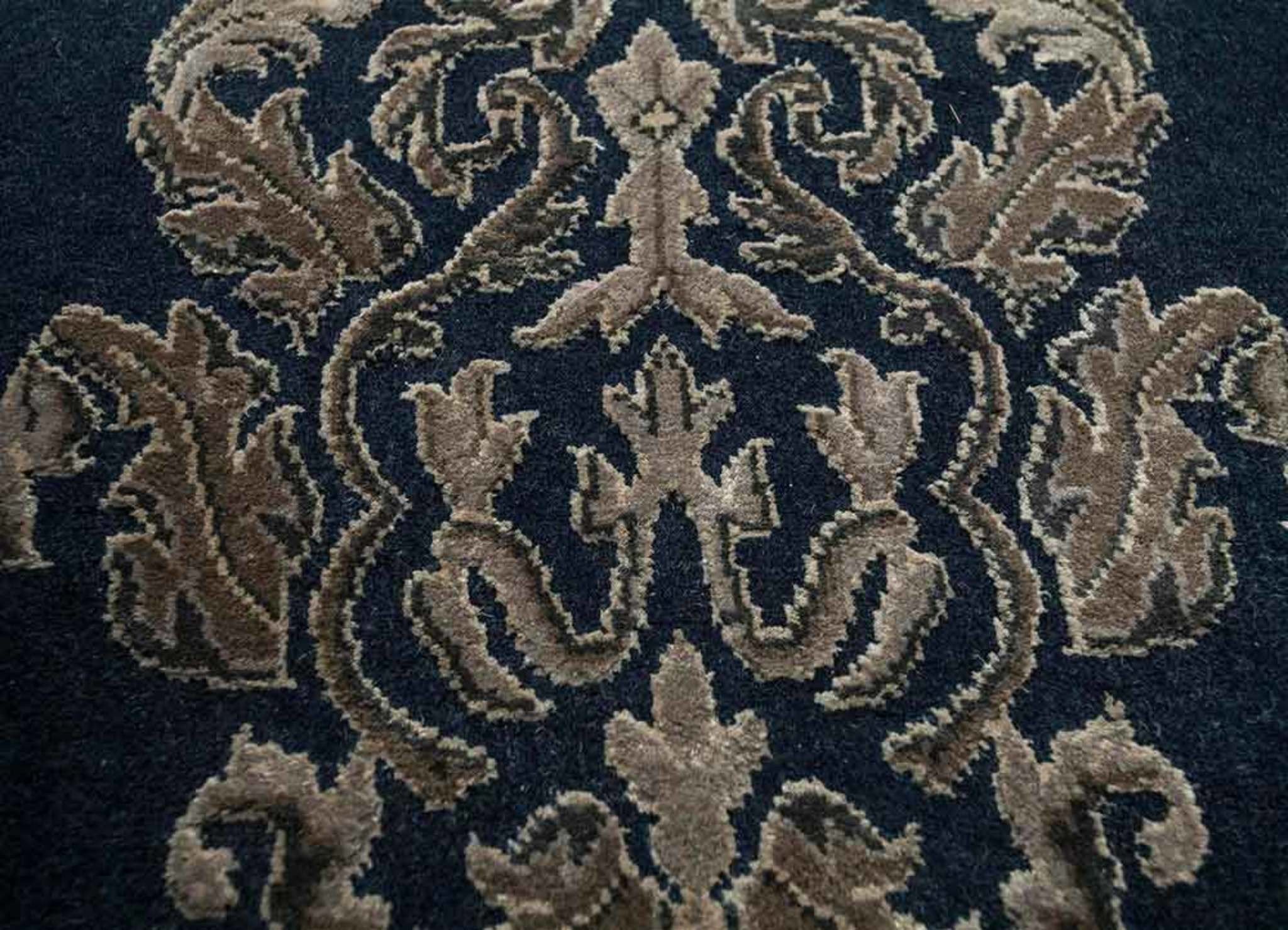 Spectra Deep Denim Traditional Rug