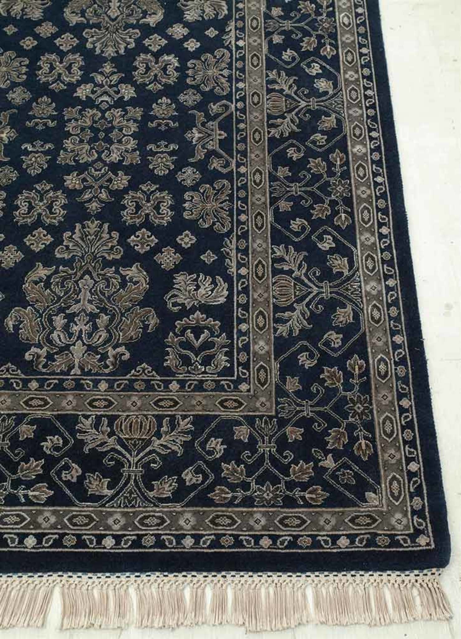 Spectra Deep Denim Traditional Rug