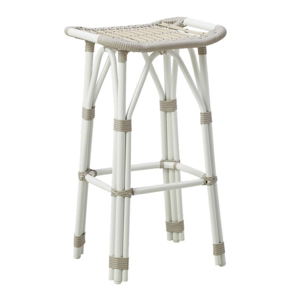 Sika Design Salsa Counter Stool - Alu Rattan - Dove White