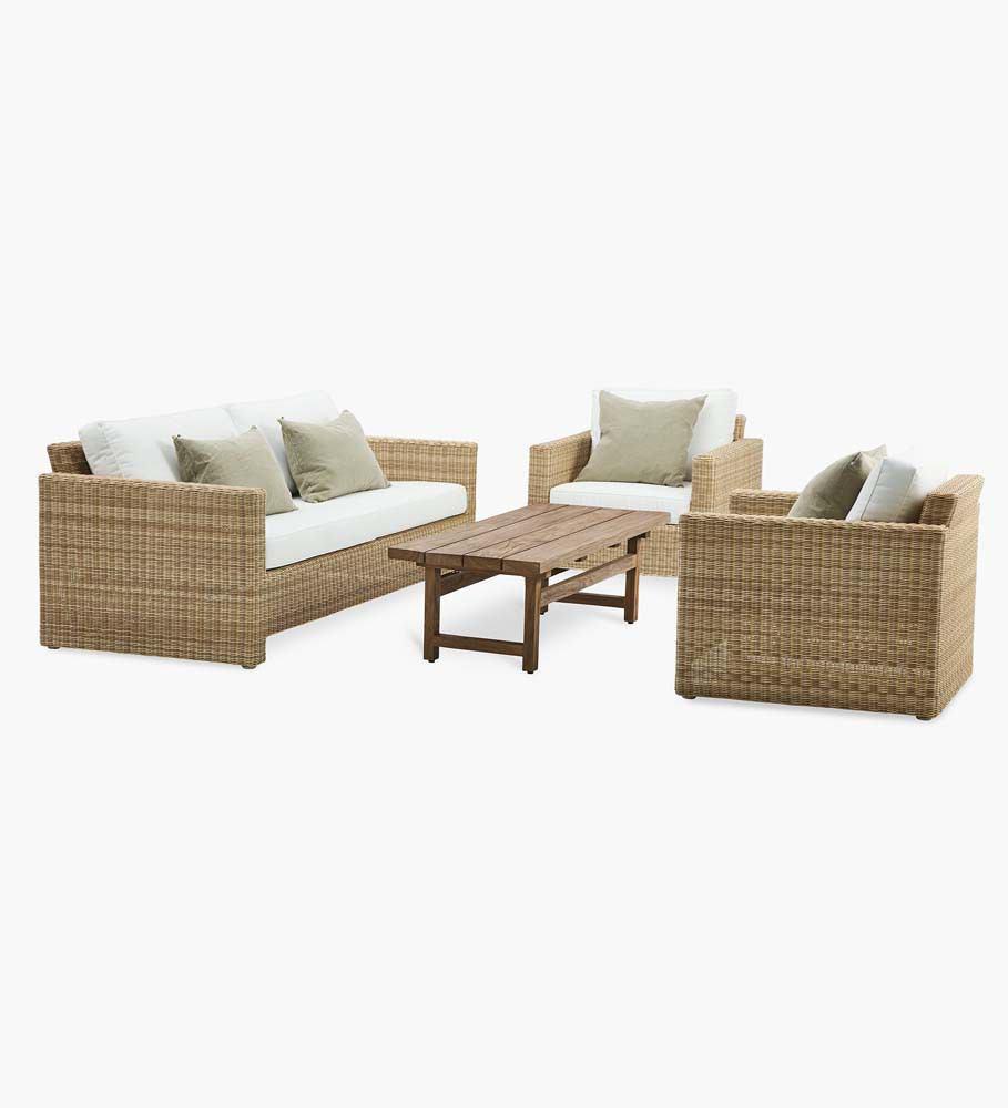 Sika Design Sixty Lounge Chair - Alu-Rattan Natural