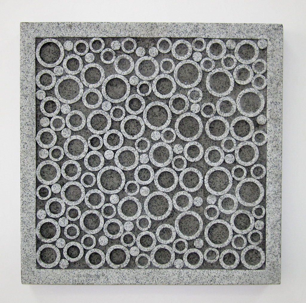 Screen Gems Sandstone Square Wall Decor W/Bubble Design