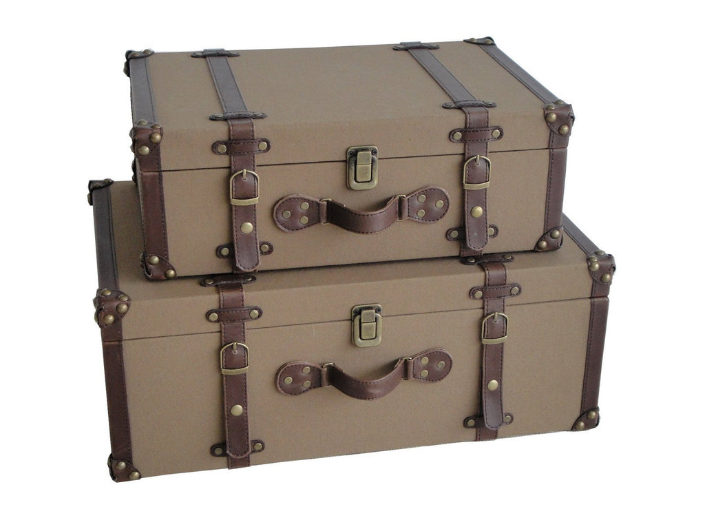 Screen Gems Valencia Canvas Suitcases - SGT0A6SL