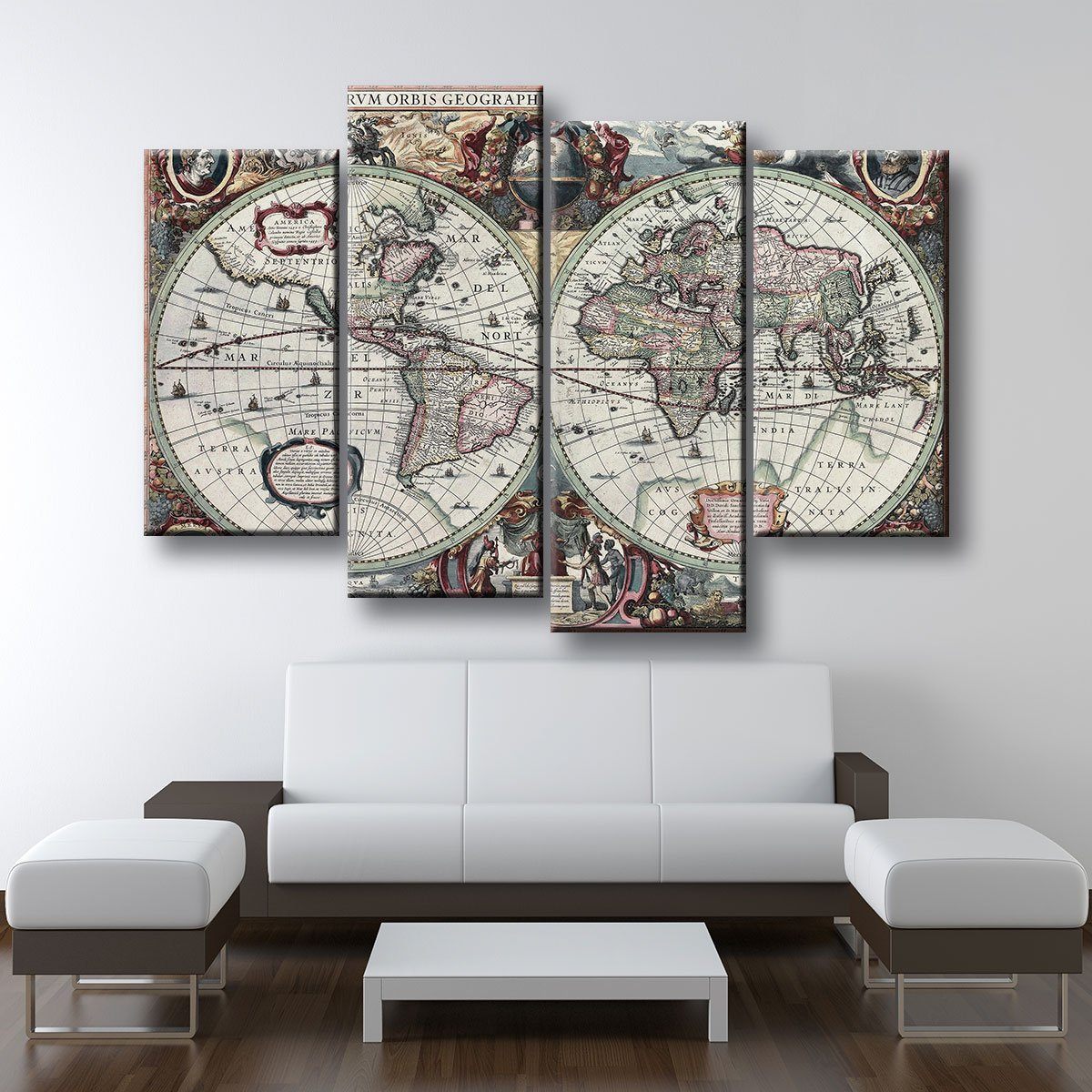 Ancient World Map