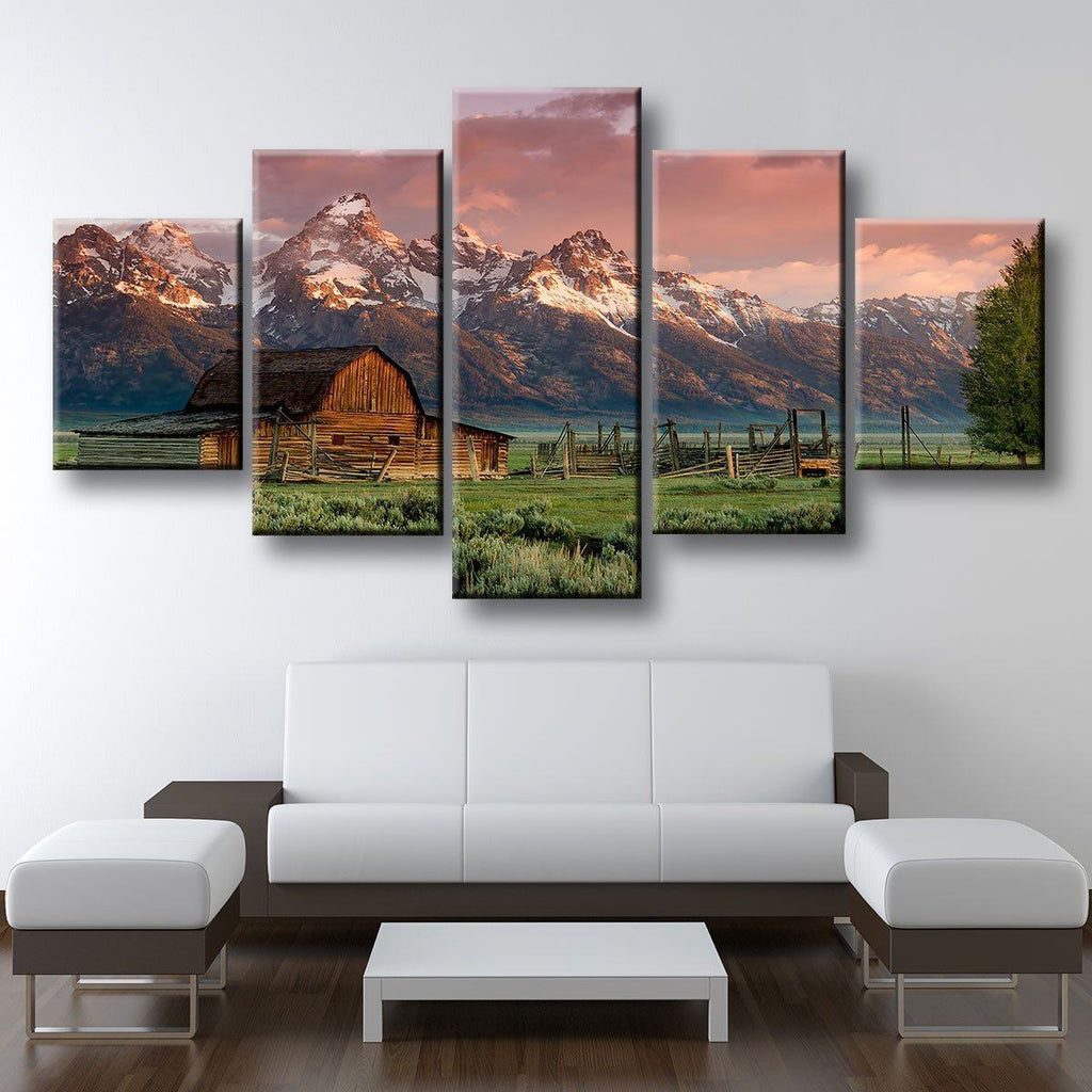 Barn In Grand Teton National Park