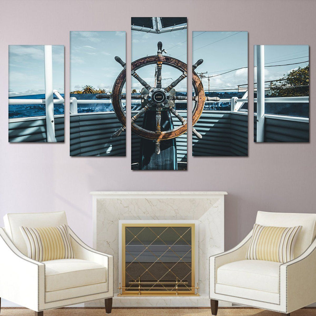 Boat Steering Wheel