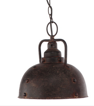 A&B Home 11" Metal Hanging Lamp