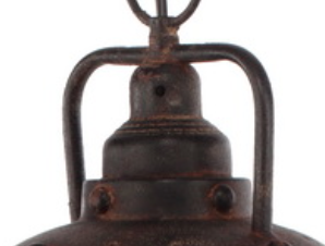 A&B Home 11" Metal Hanging Lamp
