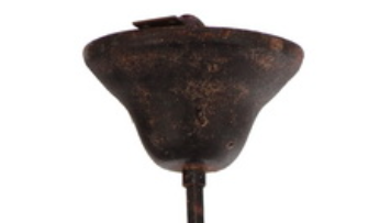 A&B Home 11" Metal Hanging Lamp