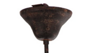 A&B Home 11" Metal Hanging Lamp