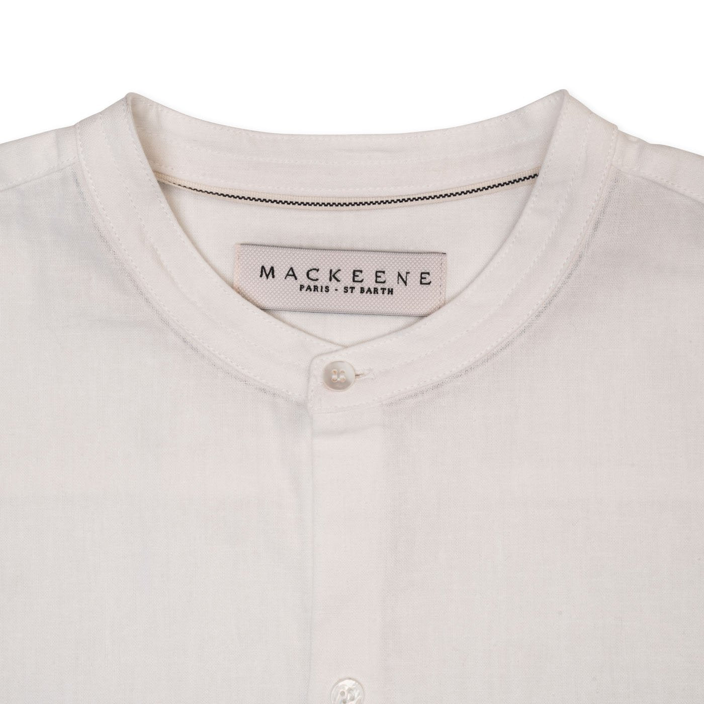 MACKEENE Shirts - Germain Mao - White