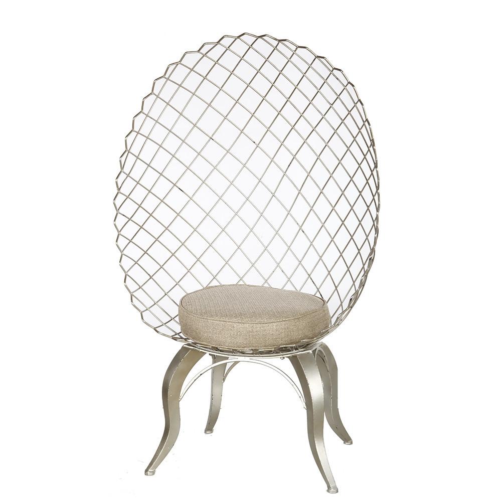 A&B Home 57" Balloon Accent Chair