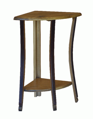 2-Day Designs Stave Corner Table