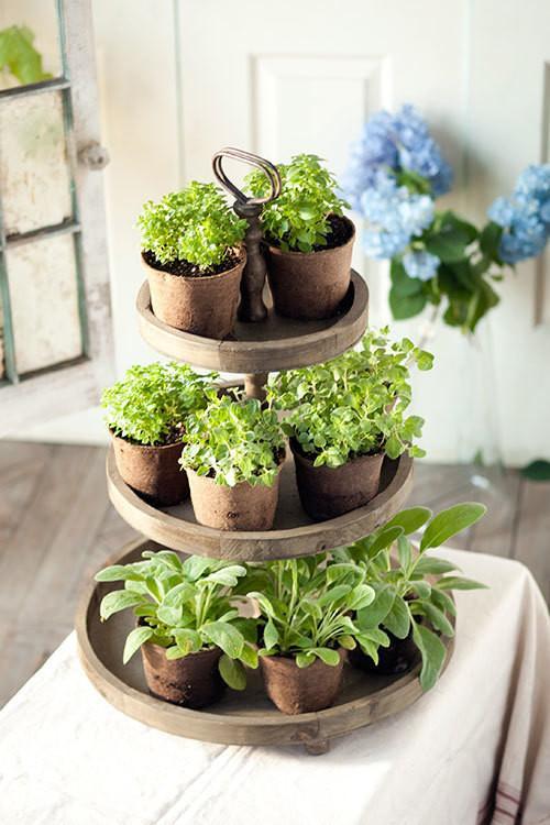 3-Tier Round Display