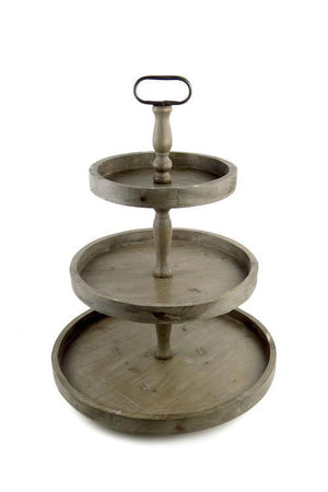 3-Tier Round Display