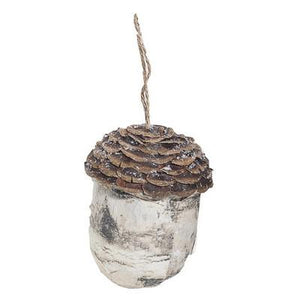 A&B Home Acorn Holiday Decor With Hanger - Set of 6