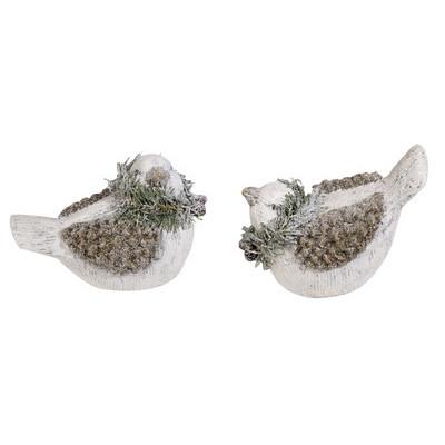A&B Home 5.5" L Christmas Decor Birds - Set of 6
