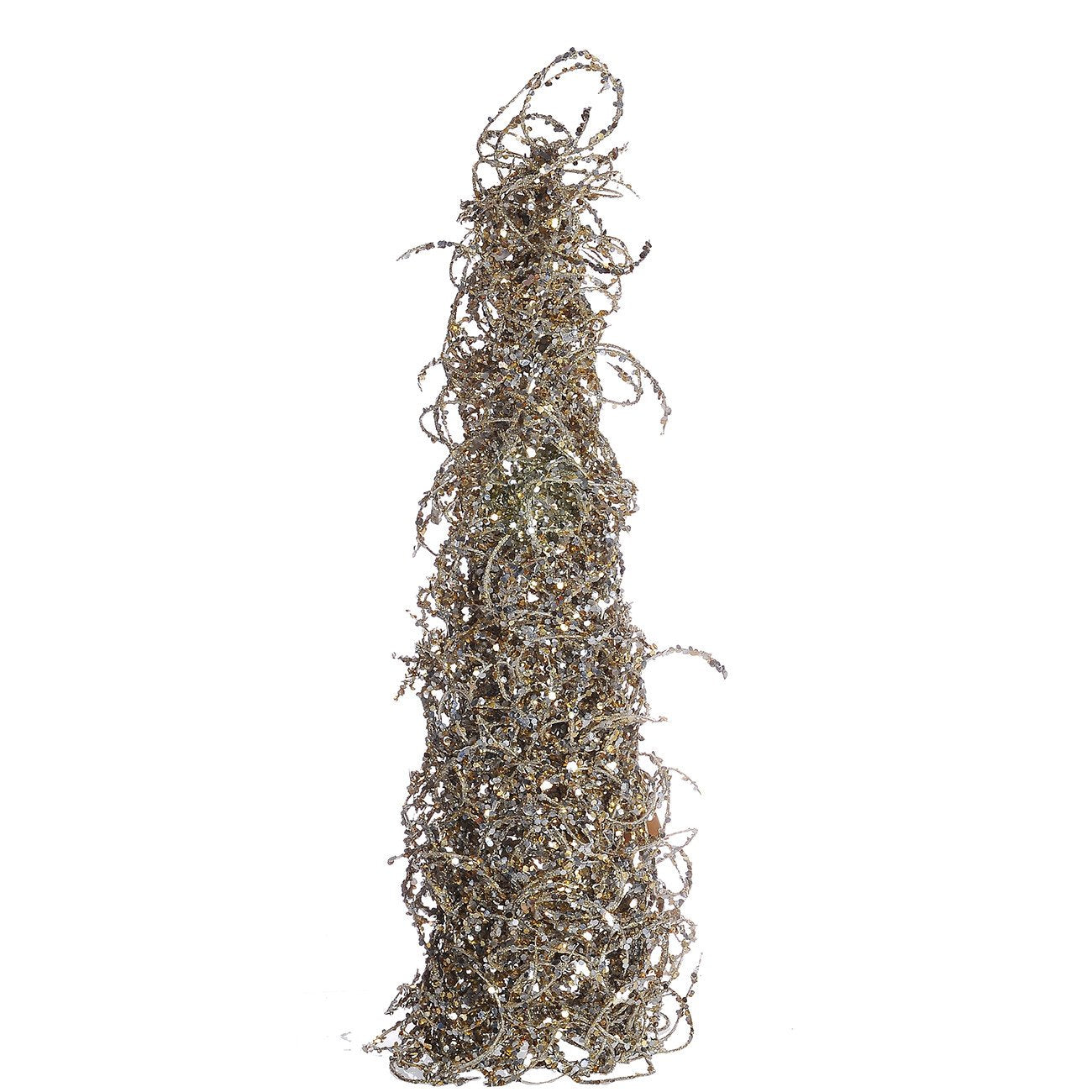 A&B Home Christmas Culy Tips Cone Tree - Set Of 2