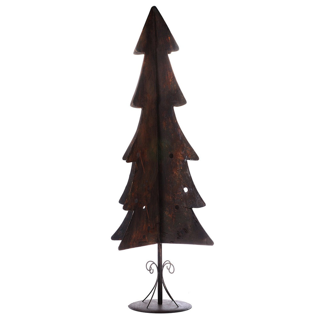 A&B Home Christmas Galvanized Tree