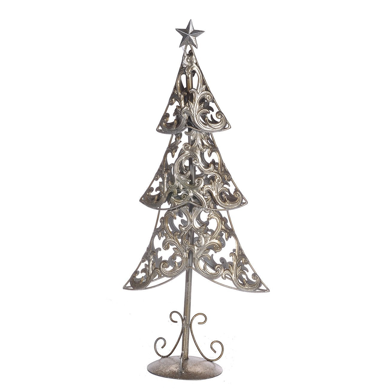 A&B Home Holiday 28" H Scroll Tree