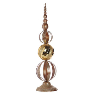 A&B Home Holiday 30" H Ball Topiary - Set Of 2