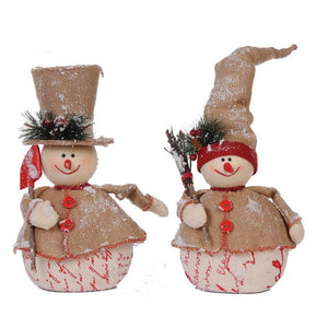 A&B Home Holiday Decor Snowman - Set of 2 (Asst)