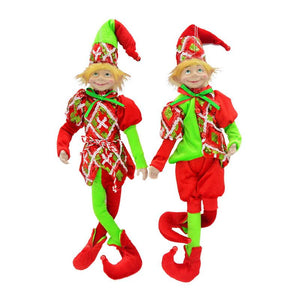 A&B Home Hanging Elf - Set of 2