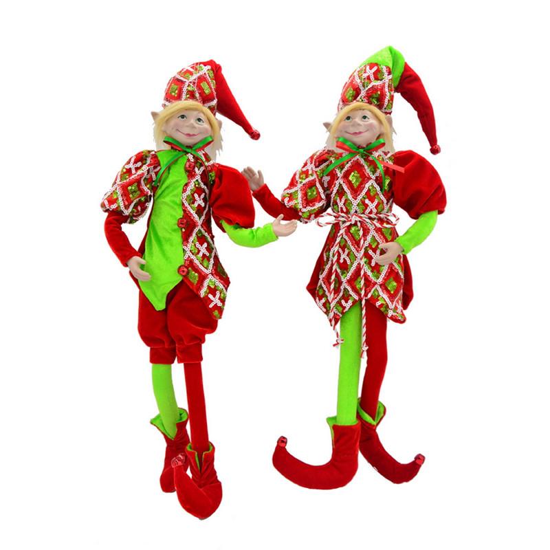 A&B Home Hanging Elf - Set of 2