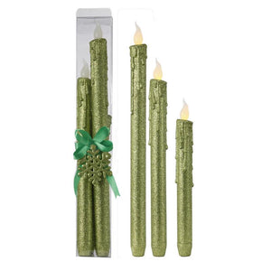 A&B Home Led Christmas Candle Light - 3Pc/Box - Set Of 2