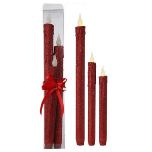 A&B Home Led Christmas Candle Light - 3Pc/Box - Set Of 2