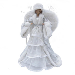 A&B Home Christmas Holiday Decor Angel Hold a Stick