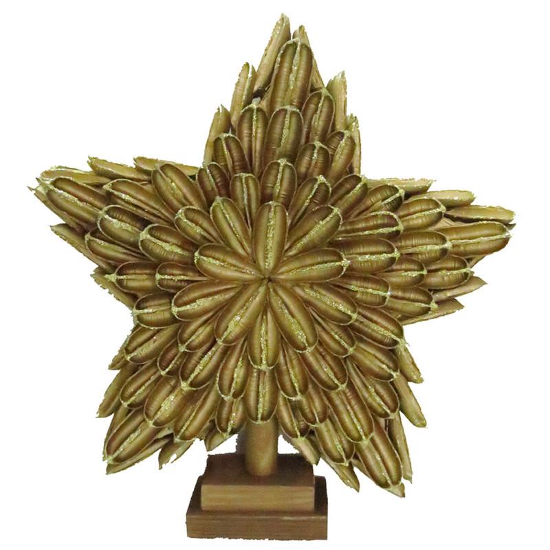 A&B Home Christmas Decoration Star w/Stand - Set Of 2