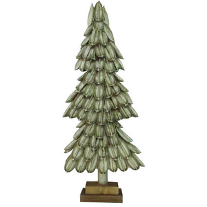 A&B Home Christmas Holiday Tree w/Stand - Set of 2