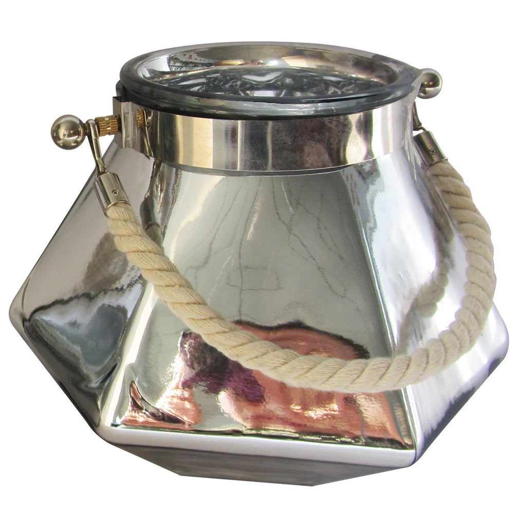 A&B Home Short Glass Candle Holder - Set Of 6