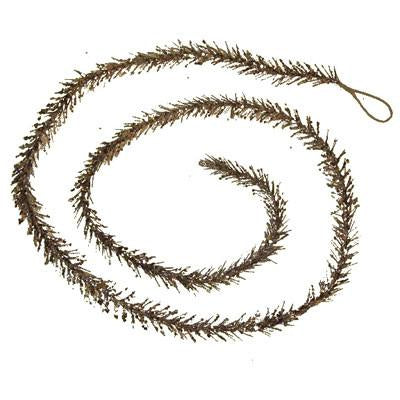 A&B Home Glt Grass Holiday Garland - Set of 12