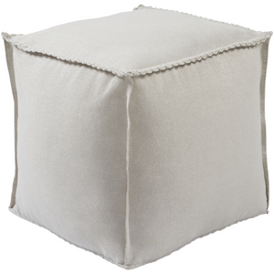 Surya Audrey Cube Pouf - Solid - AUPF-001