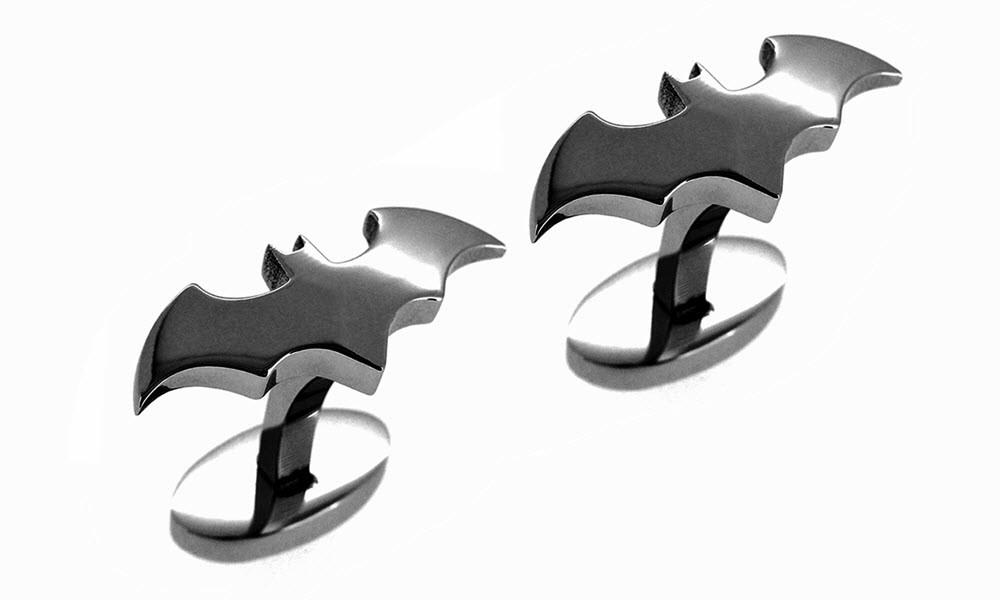 Batman Cufflinks Gunmetal