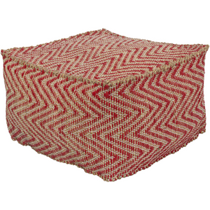 Surya Bodega Cube Pouf - Textural - BDPF-5000