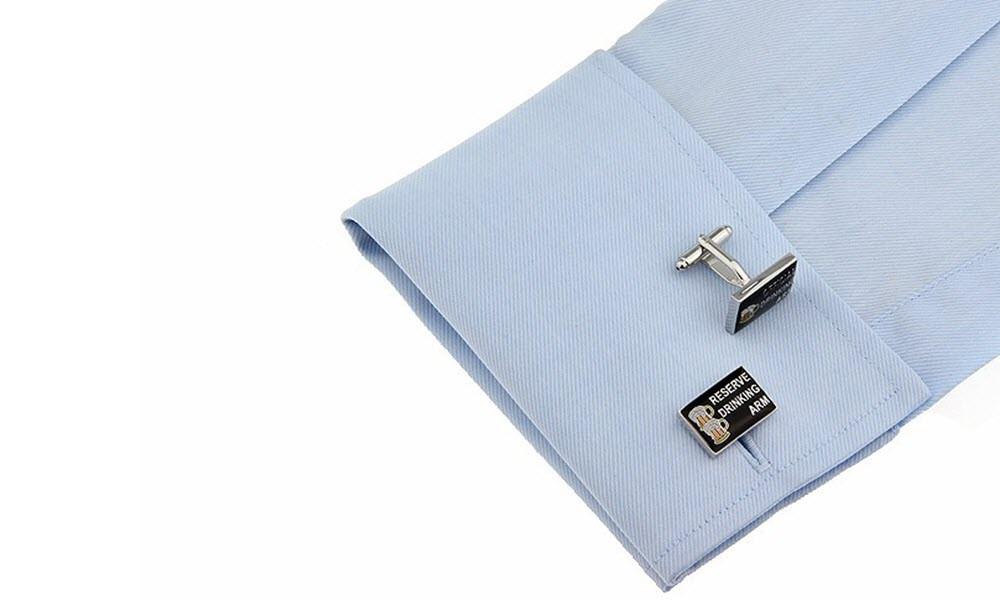Beer Drinking Cufflinks