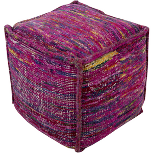 Surya Bazaar Cube Pouf - Global - BZPF-001