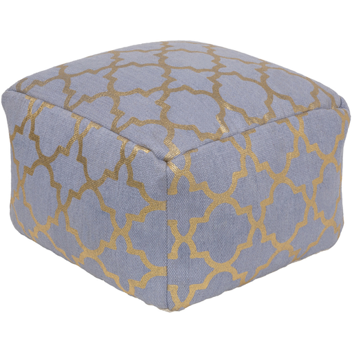 Surya Cecily Cube Pouf - Geometric - CEPF-3003