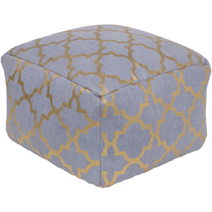 Surya Cecily Cube Pouf - Geometric - CEPF-3003