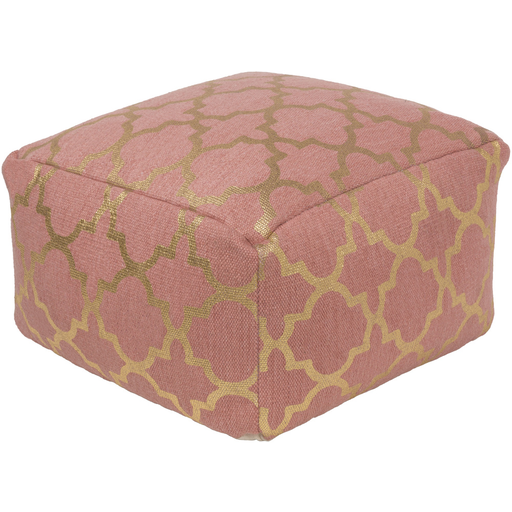 Surya Cecily Cube Pouf - Geometric - CEPF-3003