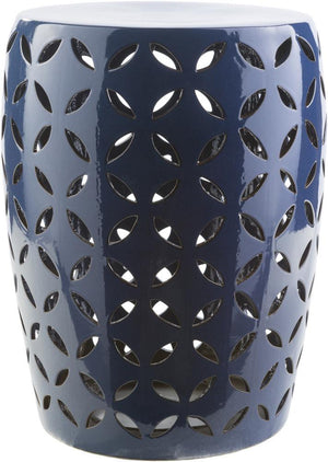 Surya Chantilly Ceramic Stool