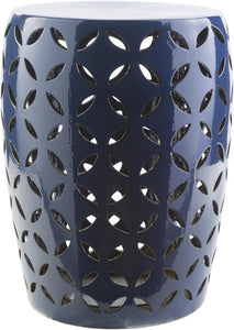 Surya Chantilly Ceramic Stool