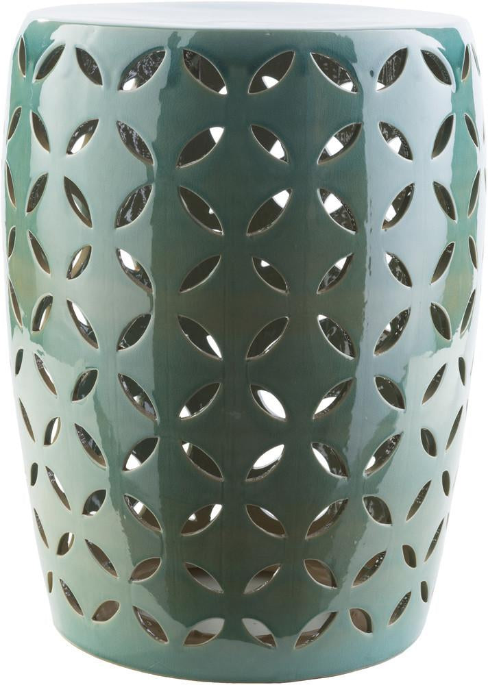 Surya Chantilly Ceramic Stool