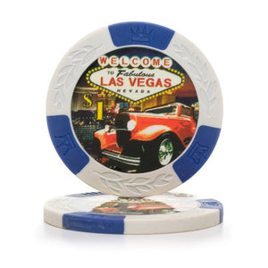 11.5 Gram Classic Car Poker Chips (25/Pkg)