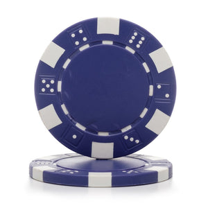 11.5 Gram Dice Rim Poker Chips (25/Pkg)
