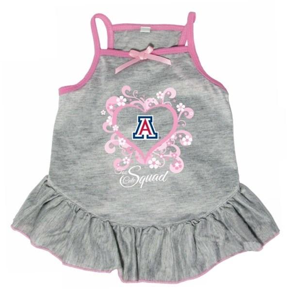 Arizona Wildcats "Too Cute Squad" Pet Dog Dress by Hunter